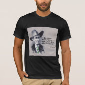 Rick London & Tom Kerr James Joyce & Ego Quote T-shirt (Voorkant)