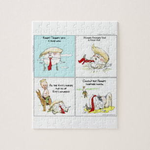 Rick London "Trumpty Dumpty" Funny Trump Gift Legpuzzel