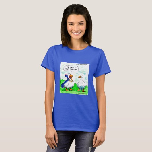 Rick London Womens Vampire Goose met bellen T-shirt (Voorkant volledig)