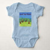 Rick London Worms of Scotland Comic Romper (Voorkant)