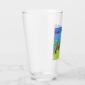 Rick London Worms uit Scotland Funny Glas (Rechts)