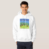 Rick London Worms uit Scotland Funny Hoodie (Voorkant volledig)
