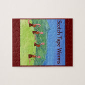 Rick London Worms uit Scotland Funny Legpuzzel (Horizontaal)