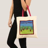 Rick London Worms uit Scotland Funny Tote Bag (Voorkant (product))