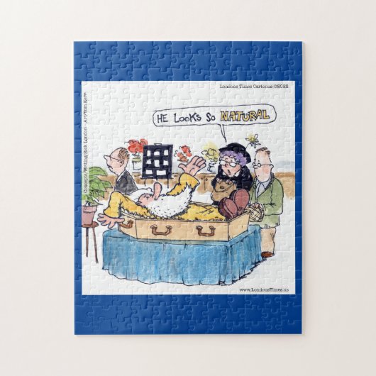 Rick London Zo Natural Funeral Old Hippie Legpuzzel (Verticaal)