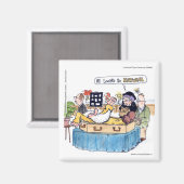 Rick London Zo Natural Funeral Old Hippie Magneet (Voorkant / Achterkant)