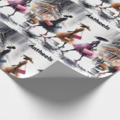 Rick London's Mode Ants of New York Cadeaupapier (Hoek)