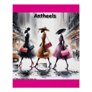 Rick London's Mode Ants of New York Perfect Poster