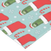 Rick & Morty Christmas Pickle Rick Pattern Tafelkleed (Gekanteld)