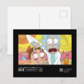 Rick Open Morty's Eyes Quote Graphic Briefkaart (Voorkant / Achterkant)