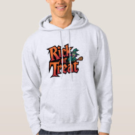 Rick or Treat Mannen's Basic Halloween T-Shirt