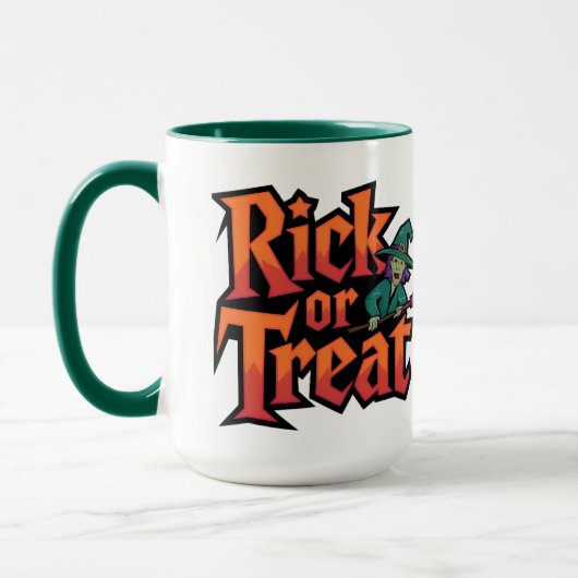 Rick or Treat The Green Wish Mok (Links)