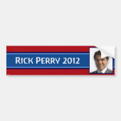 Rick Perry 2012 Bumpersticker (Voorkant)