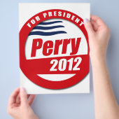 Rick Perry 2012 Flyer (Hand)