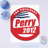 Rick Perry 2012 Flyer (Enkel)
