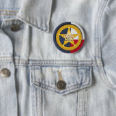 Rick Perry 2012 Ranger Badge Ronde Button 5,7 Cm (In situ)