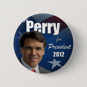 Rick Perry 2012 Ronde Button 5,7 Cm