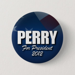 Rick Perry 2012 Ronde Button 5,7 Cm