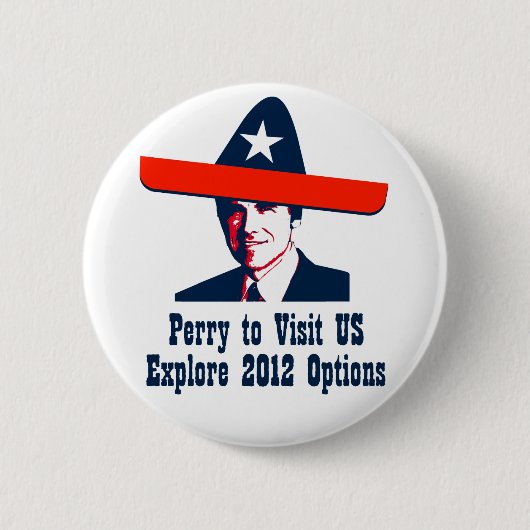 Rick Perry 2012? Ronde Button 5,7 Cm (Voorkant)
