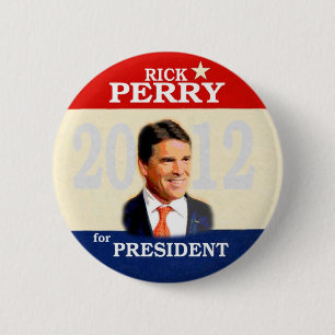 Rick Perry 2012 Ronde Button 5,7 Cm