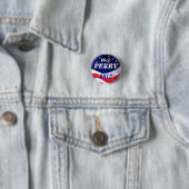 Rick Perry 2012-toets Ronde Button 3,2 Cm (In situ)