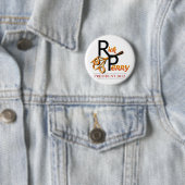 Rick Perry Brand Ronde Button 5,7 Cm (In situ)