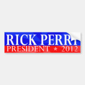 Rick Perry Bumpersticker (Voorkant)