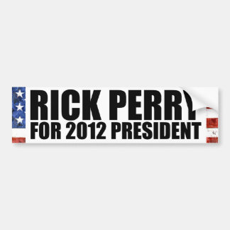 RIck Perry Bumperstickers Buttonnen Decals