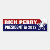 Rick Perry in 2012 Bumpersticker (Voorkant)
