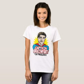 Rick Perry Kapitein Brainfart Shirt (Voorkant volledig)
