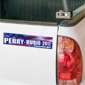 Rick Perry Marco Rubio 2012 GOP Bumpersticker (Op Truck)