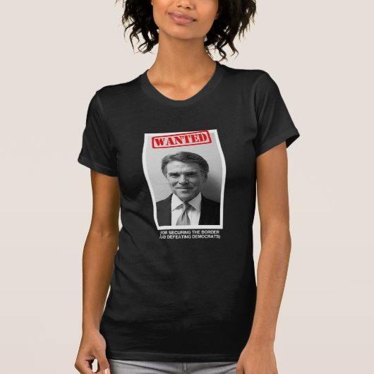 Rick Perry Mugshot T-shirt (Voorkant)