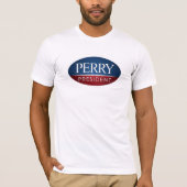 Rick Perry - President 2012 T-shirt (Voorkant)