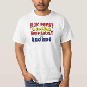 Rick Perry - Stemmen die waarschijnlijk het meest T-shirt