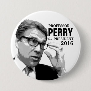 Rick Perry voor President 2016 Ronde Button 7,6 Cm