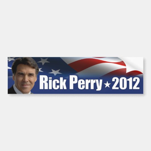 Rick Perry voor President Bumpersticker (Voorkant)