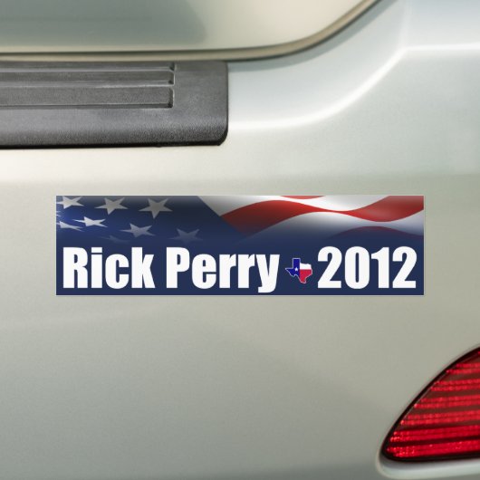 Rick Perry voor President Bumpersticker (Op auto)