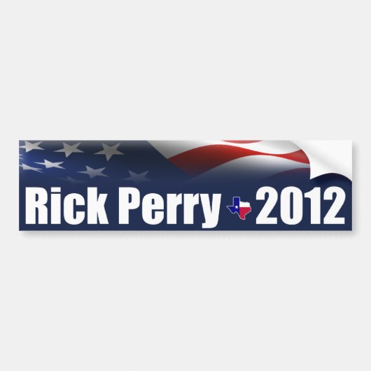 Rick Perry voor President Bumpersticker (Voorkant)