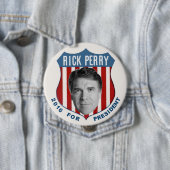 Rick Perry voor President in 2016 Ronde Button 4,0 Cm (In situ)
