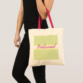 Rick Rack Bridesmaid Tote Bag (Voorkant (product))