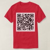 Rick Roll QR Code Crewneck Sweatshirt (Design voorkant)