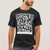 Rick Roll QR Code Essential T-Shirt (Voorkant)
