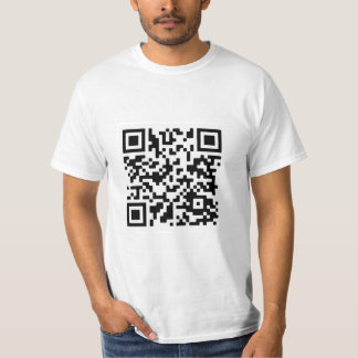 Rick Roll QR-code T-shirt