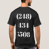 Rick Roll T-shirt (Achterkant)