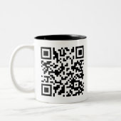 Rick Roll Tweekleurige Koffiemok (Links)