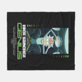 Rick Sanchez Genius Quote Graphic Fleece Deken (Voorkant (Horizontaal))