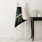 Rick Sanchez Genius Quote Graphic Sherpa Deken (In situ)