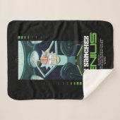 Rick Sanchez Genius Quote Graphic Sherpa Deken (Voorkant (horizontaal))