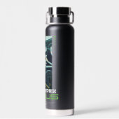 Rick Sanchez Genius Quote Graphic Waterfles (Achterkant)