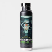 Rick Sanchez Genius Quote Graphic Waterfles (Links)